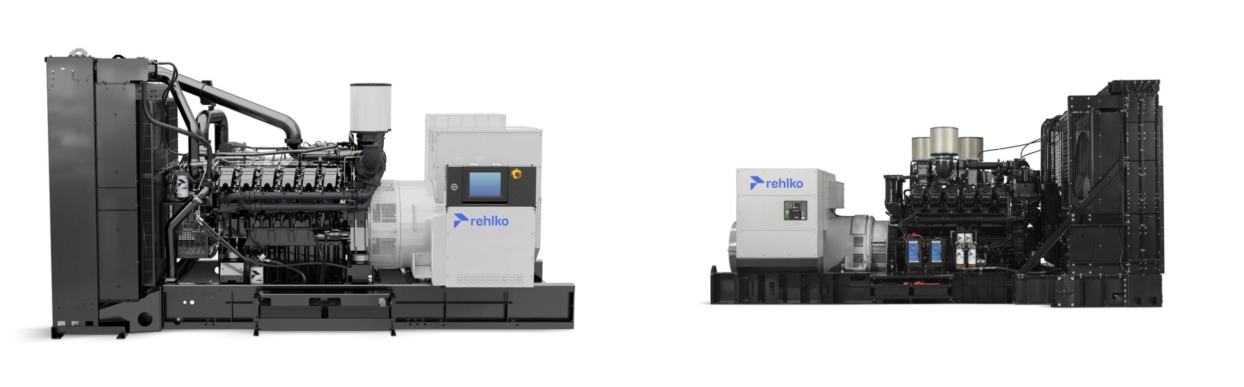 Rehlko industrial generator set supplied by PT Elbrus Power Sistem