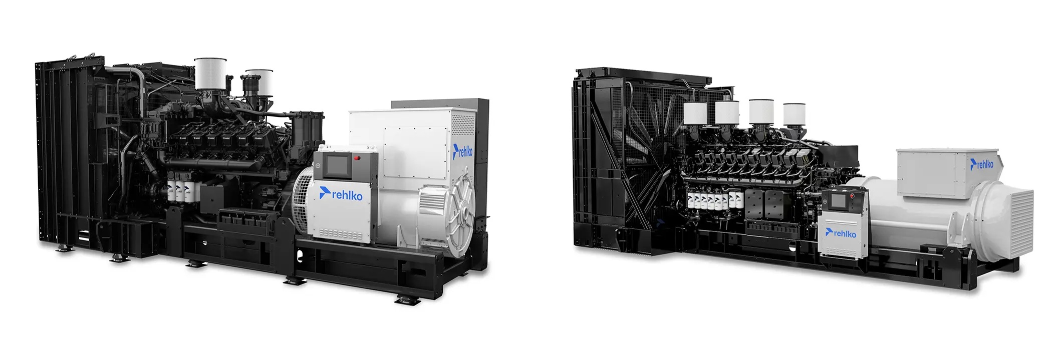 Rehlko industrial generator set supplied by PT Elbrus Power Sistem